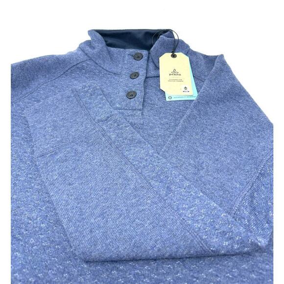 prAna Frozen Falls Women Sweater, Dark Sky, Size Large - Picture 6 of 7